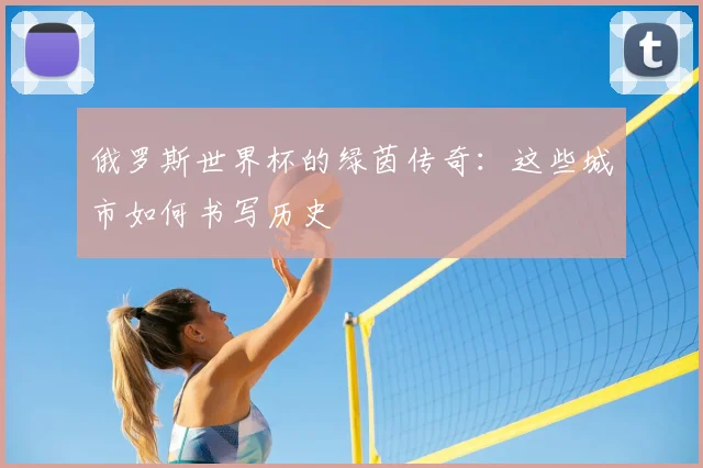 俄罗斯世界杯的绿茵传奇：这些城市如何书写历史