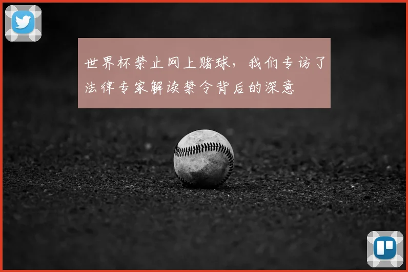 世界杯禁止网上赌球，我们专访了法律专家解读禁令背后的深意